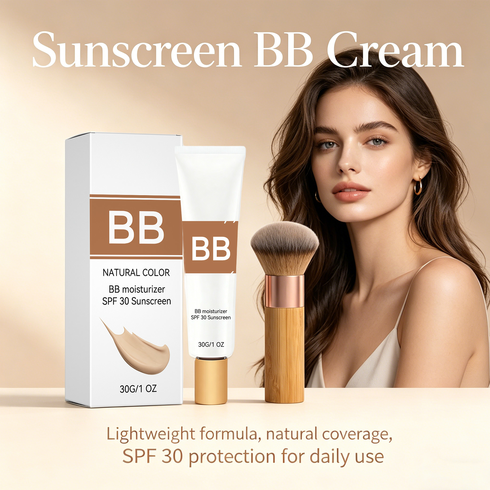 Bb Cream Tinted - Tinted BB Cream Sunscreen SPF 30++