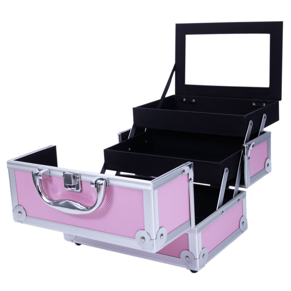 Pink Aluminum Alloy Makeup Cas - Beauty Makeup Salon 리뷰 및 가격
