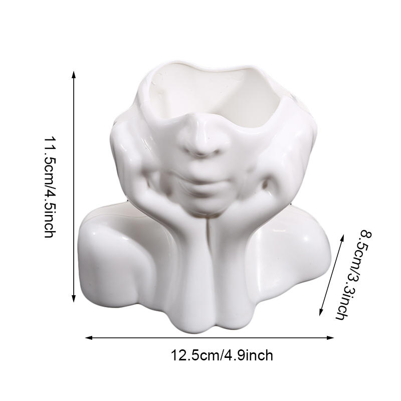 1Pc Cute Face Shaped Makeup Br - Beauty Queen Makeup 리뷰 및 가격