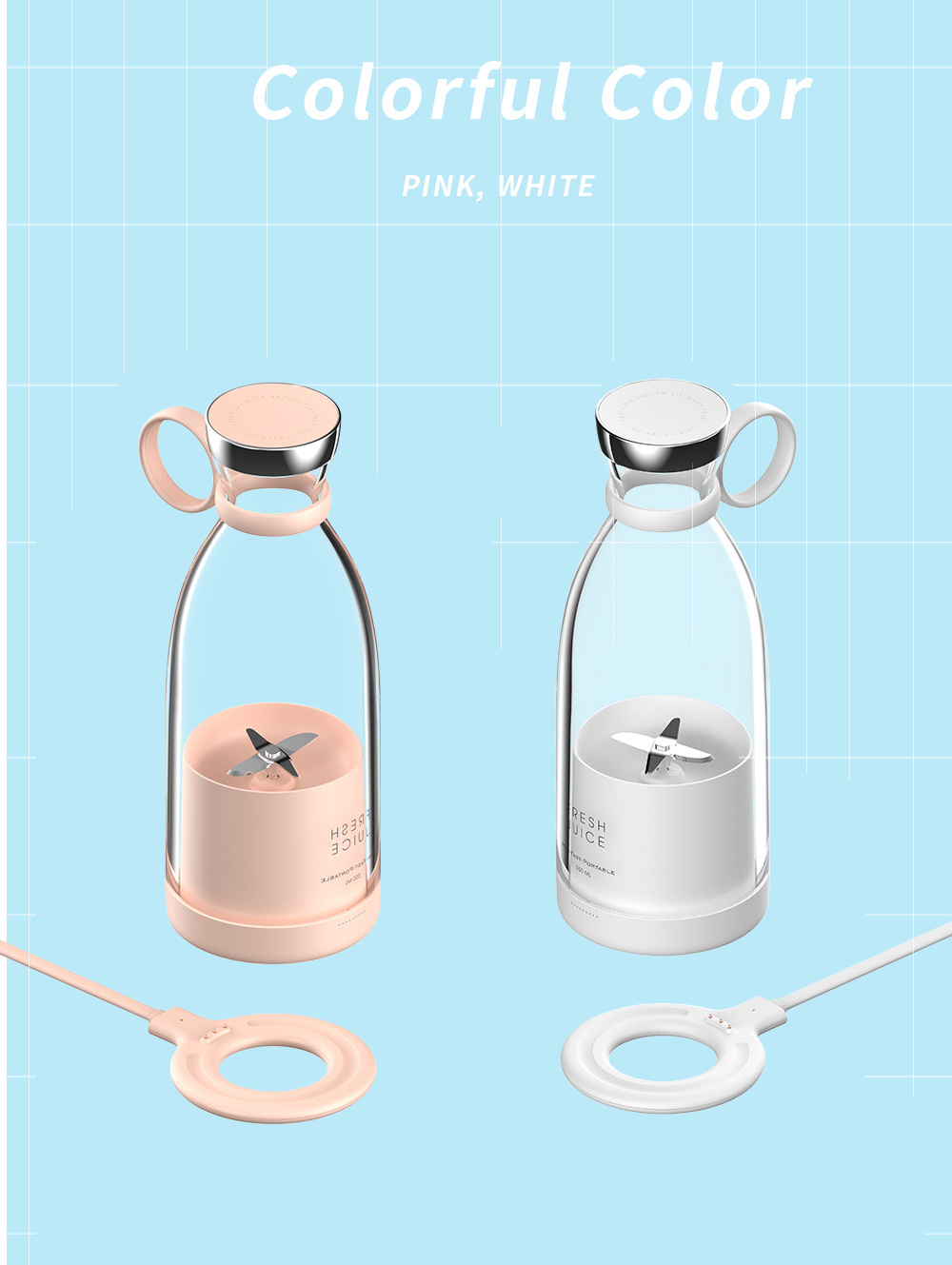 usb Charger for portable juice - Beauty Queen Makeup 리뷰 및 가격
