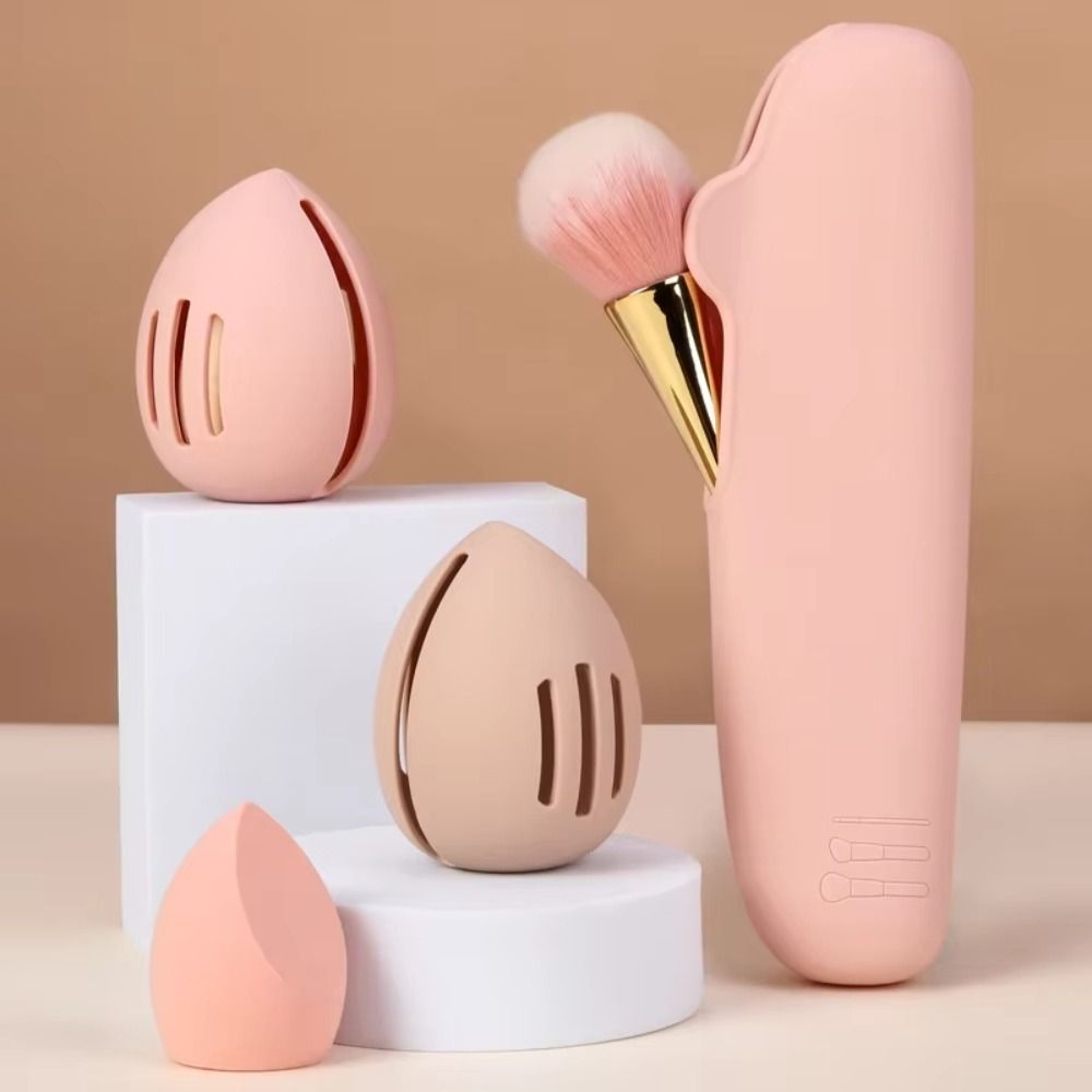 Portable Silicone Makeup Spong - Beauty Makeup Case 리뷰 및 가격