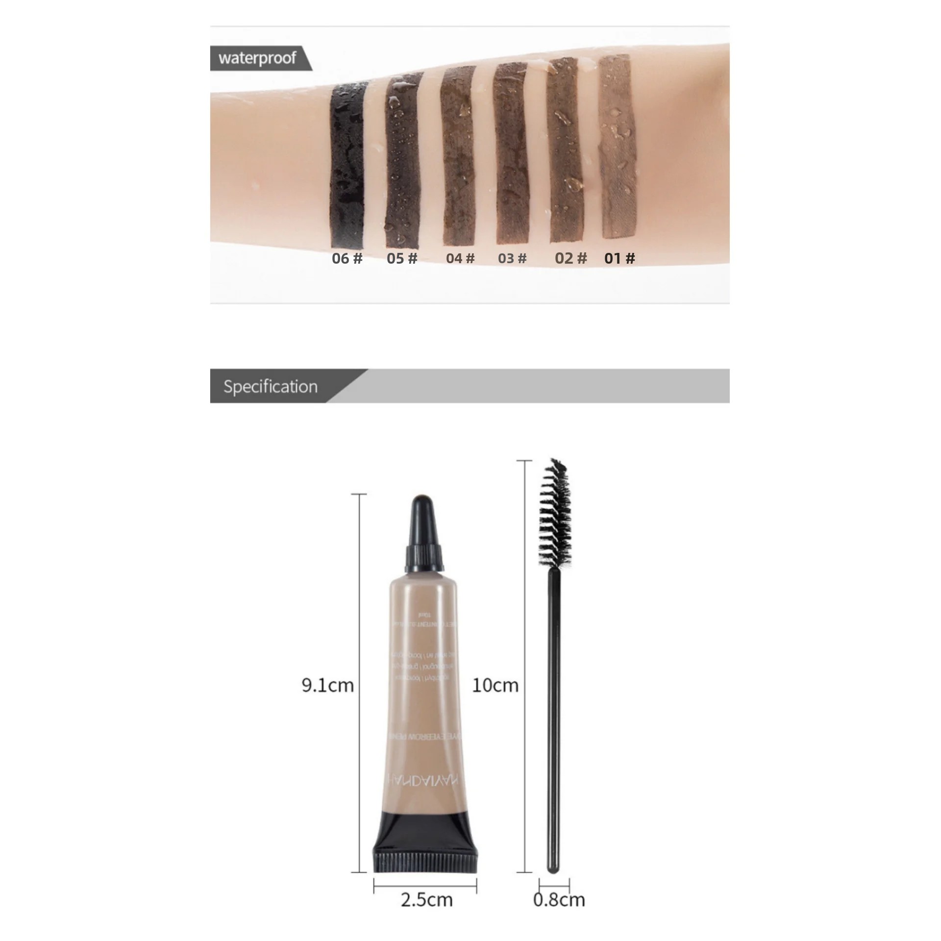 Natural Eyebrow Tint Gel Water - Bb Cream Tinted 리뷰 및 가격