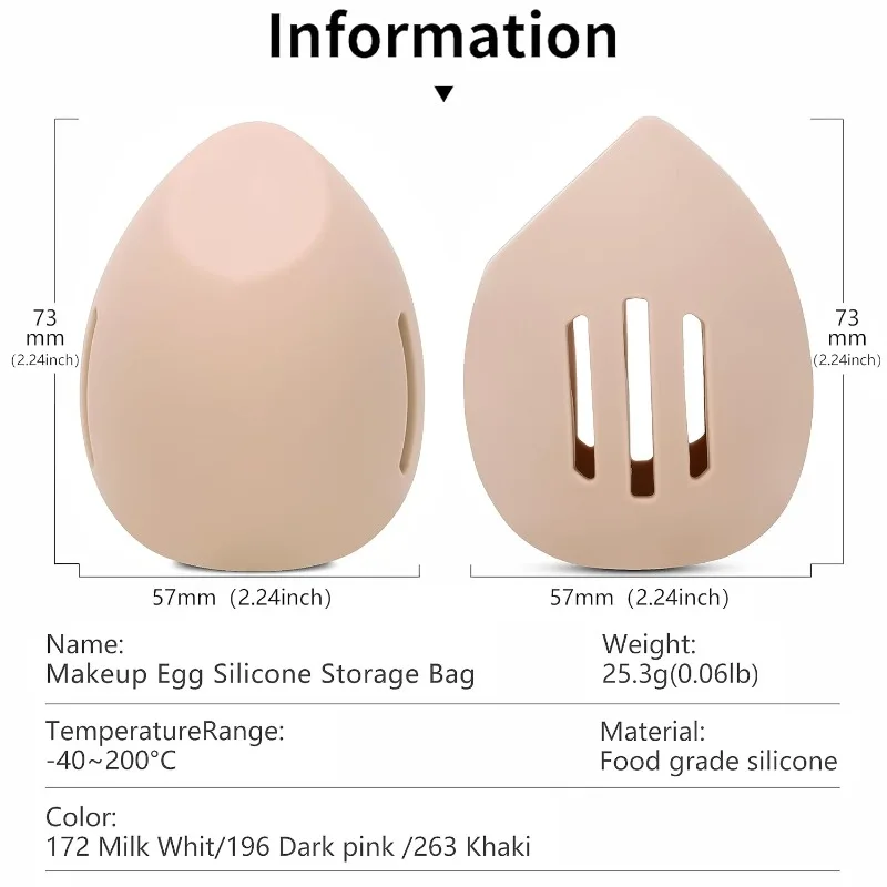 Silicone Beauty Egg Breathable - Beauty Makeup Bag 리뷰 및 가격