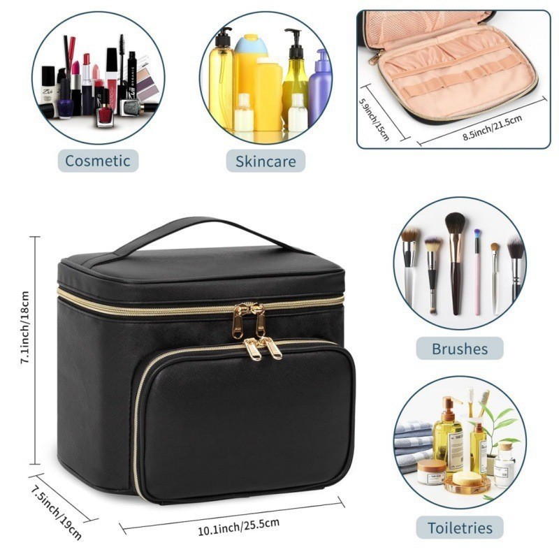 Large-sized Waterproof Makeup  - Beauty Makeup Bag 리뷰 및 가격