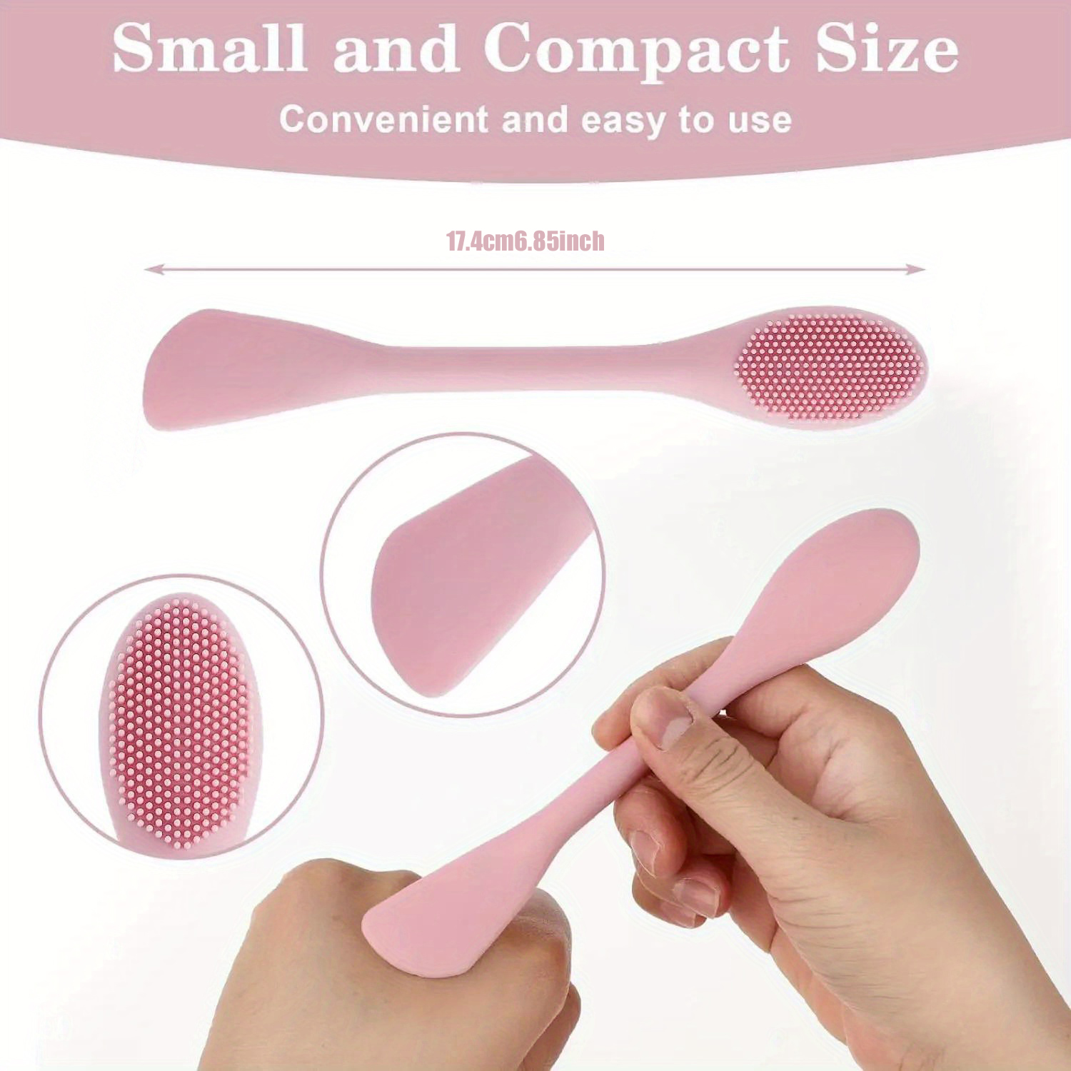 Double Head Facial Mask Brush  - Beauty Queen Makeup 리뷰 및 가격