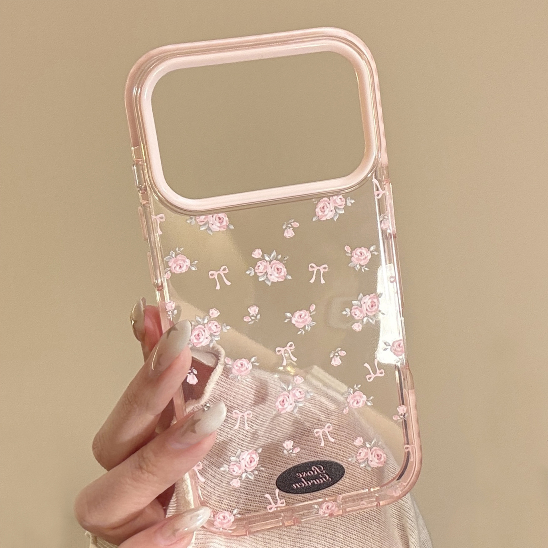 Gentle Beautiful Pink Rose Flo - Beauty Makeup Case 리뷰 및 가격