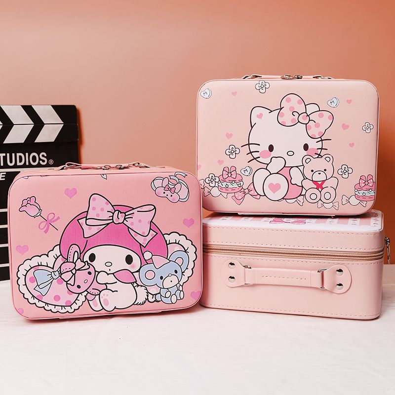 Sanrio Hello Kitty Cosmetic Ba - Beauty Makeup Bag 리뷰 및 가격