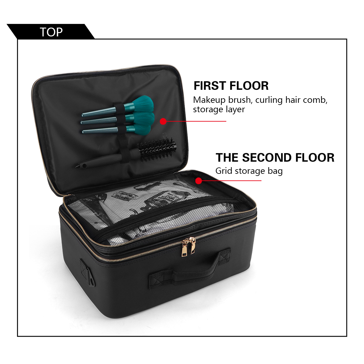 Women Travel Cosmetic Case Org - Beauty Makeup Bag 리뷰 및 가격