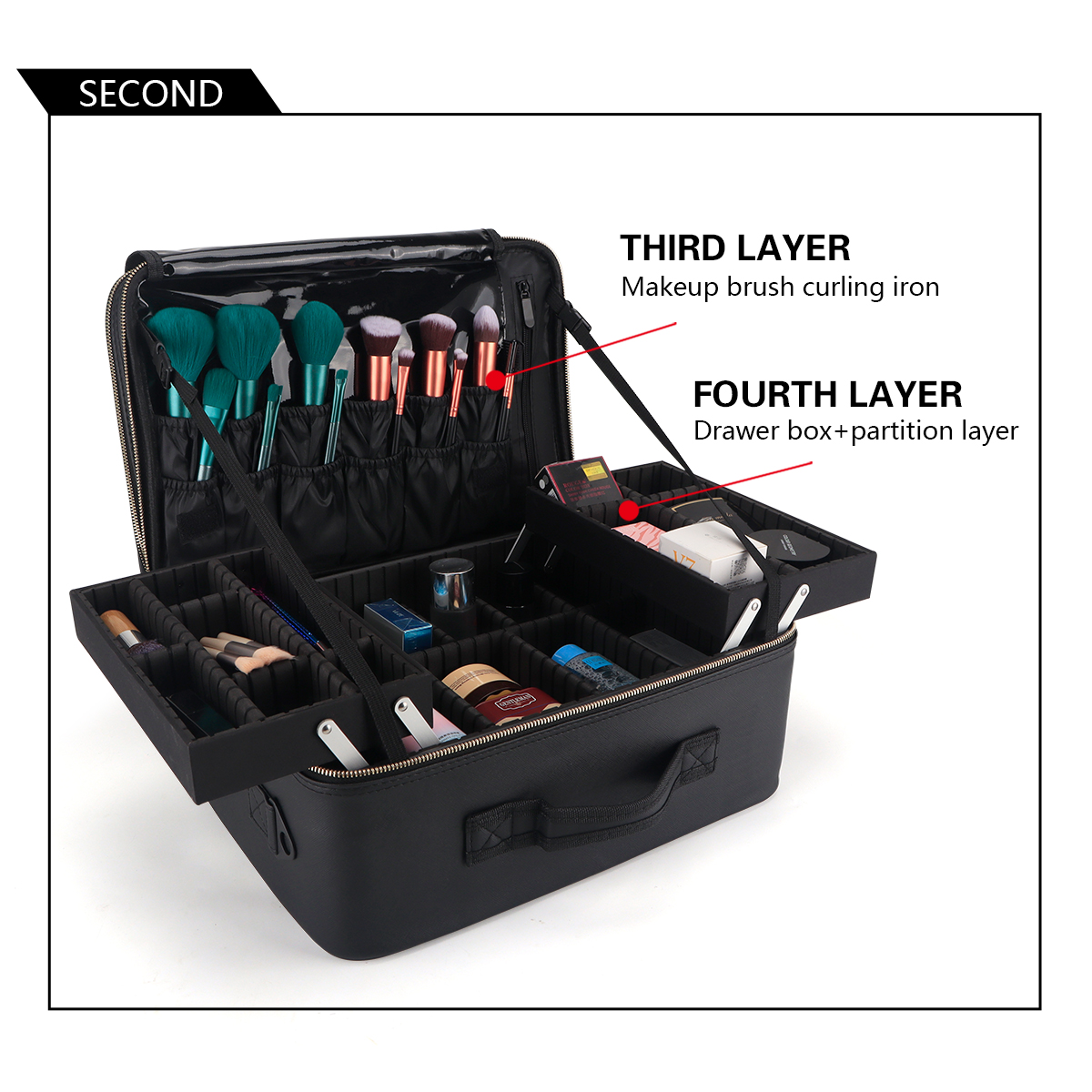 Women Travel Cosmetic Case Org - Beauty Makeup Bag 리뷰 및 가격