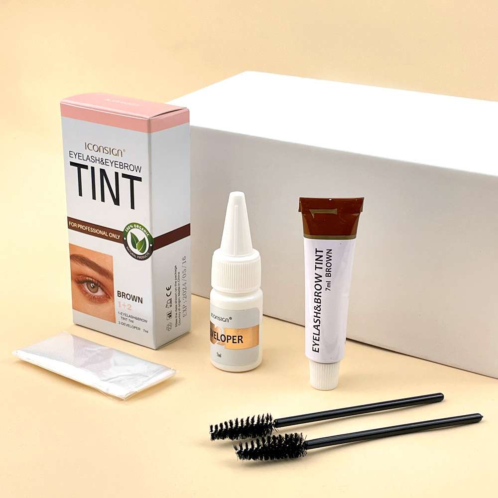 Eyelash Eyebrow Dye Tint Kit F - Bb Cream Tinted 리뷰 및 가격