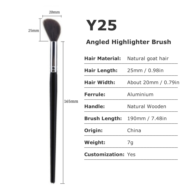 Highlighter Makeup Brushes Blu - Beauty Queen Makeup 리뷰 및 가격