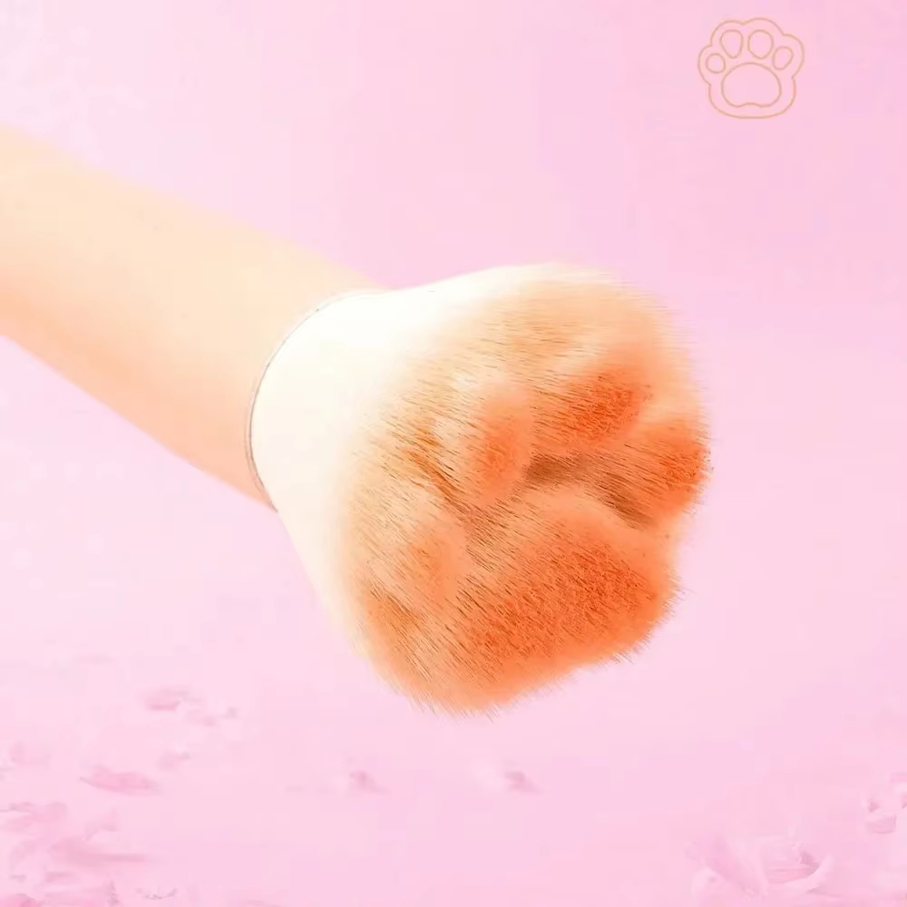 1Pc Cat Paw Blush Brush with S - Beauty Queen Makeup 리뷰 및 가격