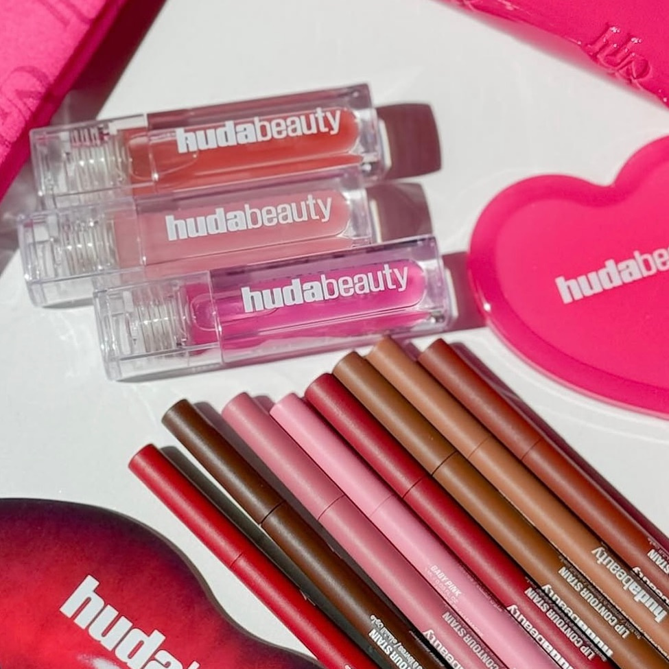 Hot Rare Lip Gloss Multicolor  - Huda Beauty Makeup Set 리뷰 및 가격