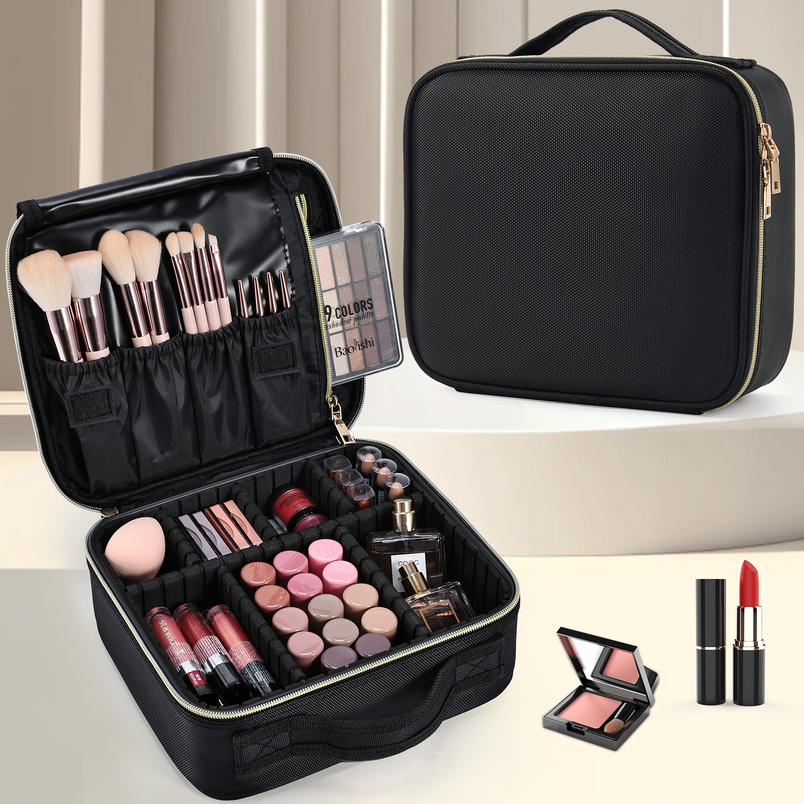Cosmetic Case Makeup Bag Vanit - Beauty Makeup Bag 리뷰 및 가격