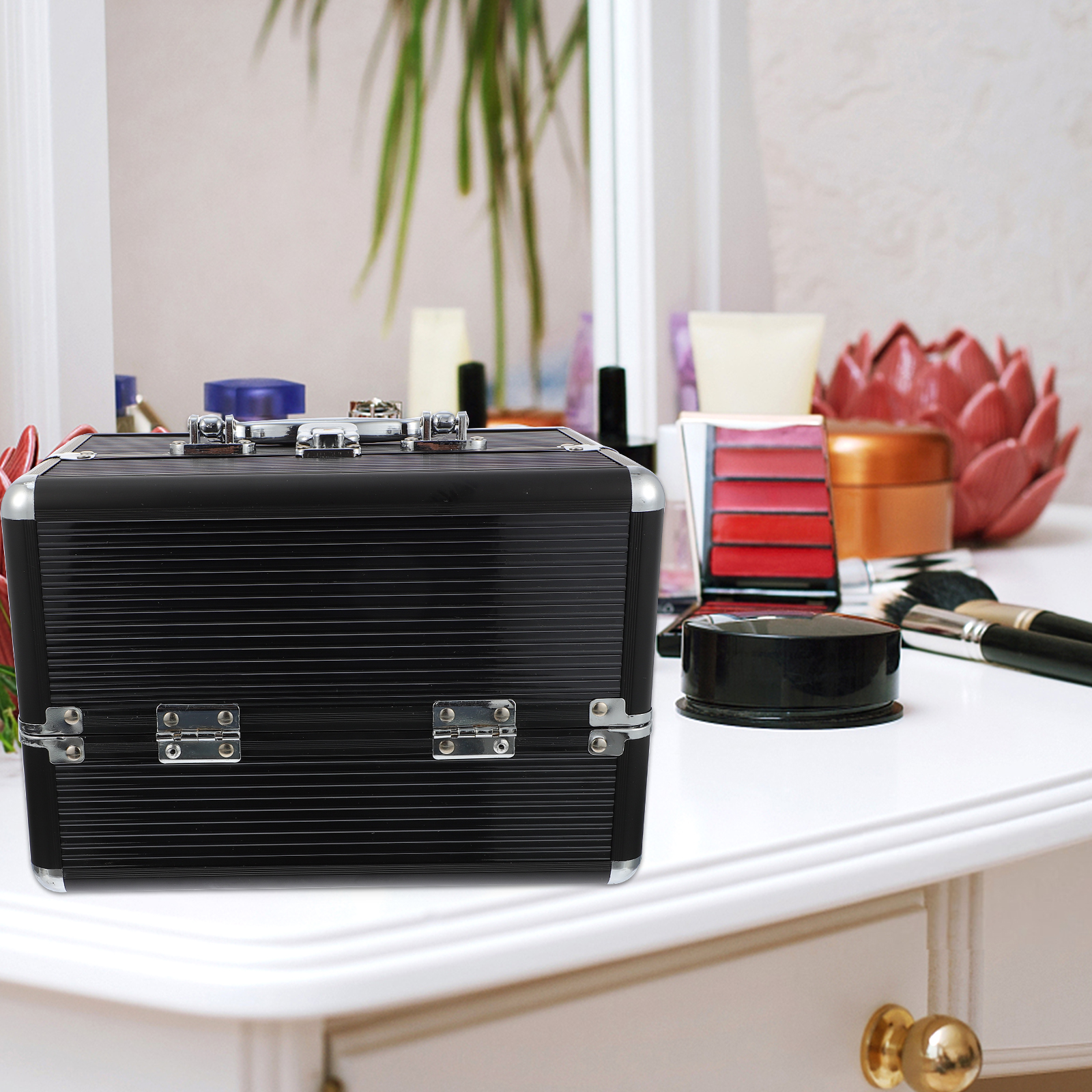Makeup Case Handheld Storage C - Beauty Makeup Case 리뷰 및 가격