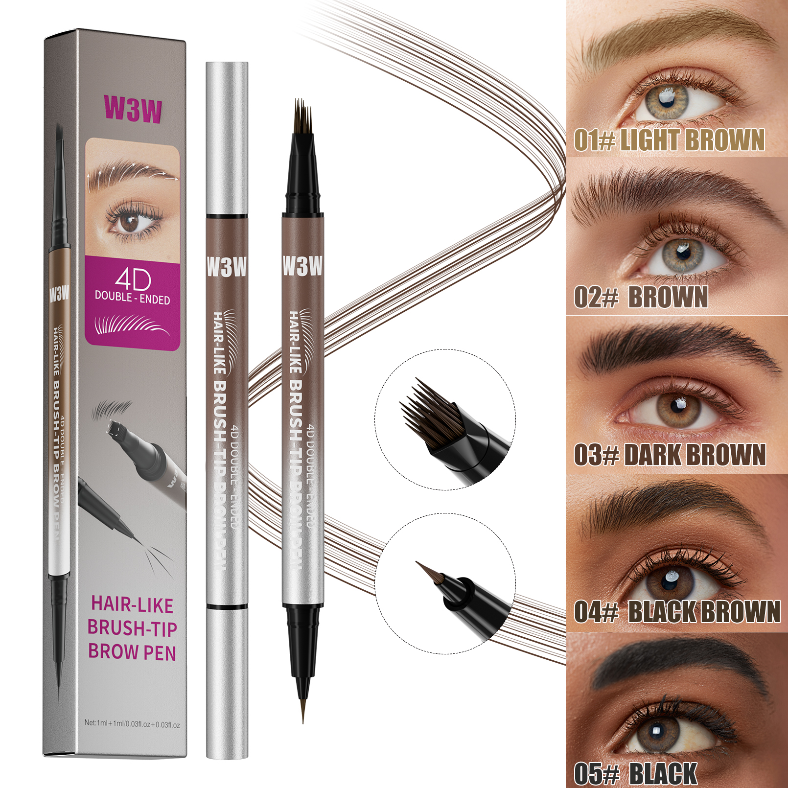 Velvet Wild Eyebrow Pencil Squ - Bb Cream Tinted 리뷰 및 가격