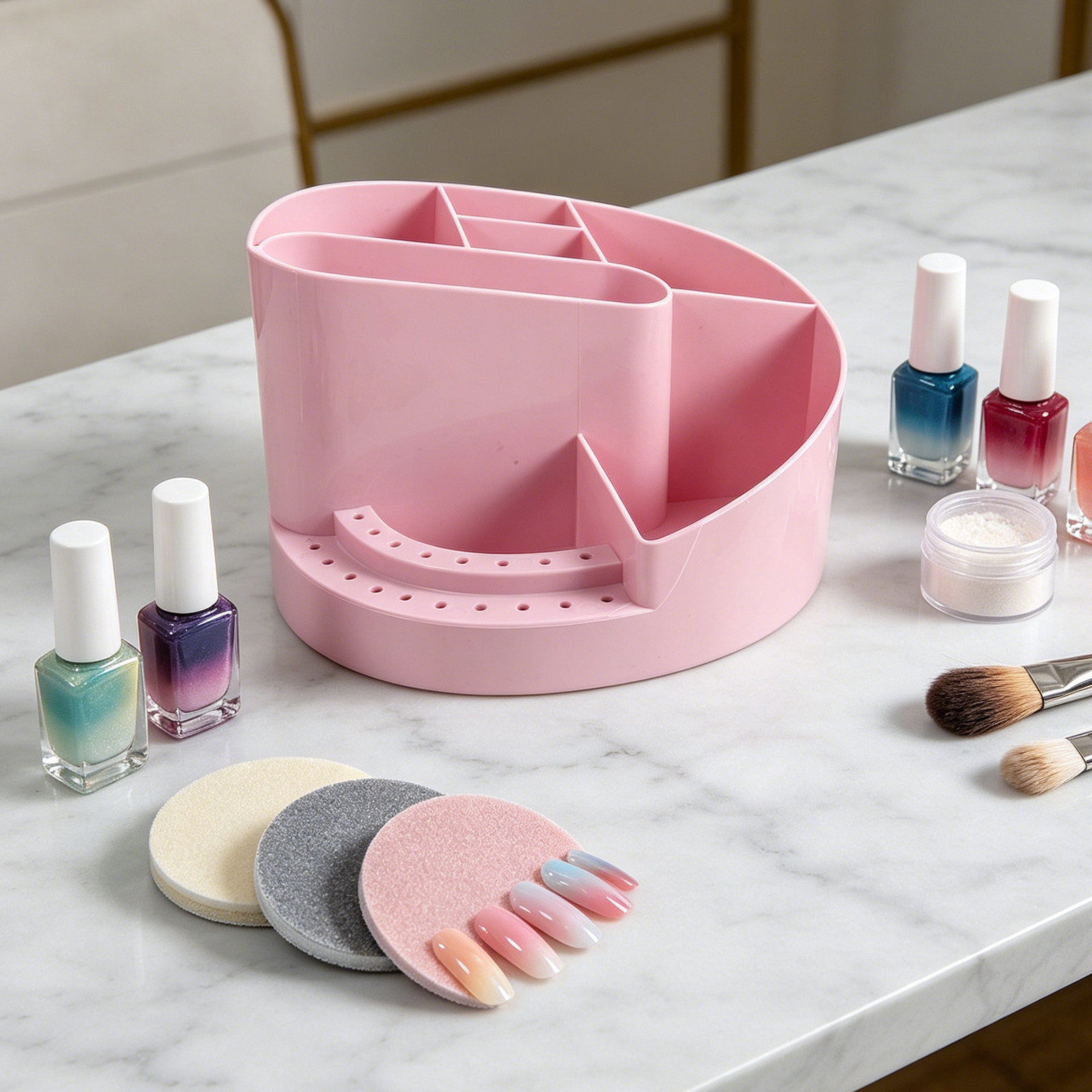 Large Transparent Nail Storage - Beauty Makeup Case 리뷰 및 가격