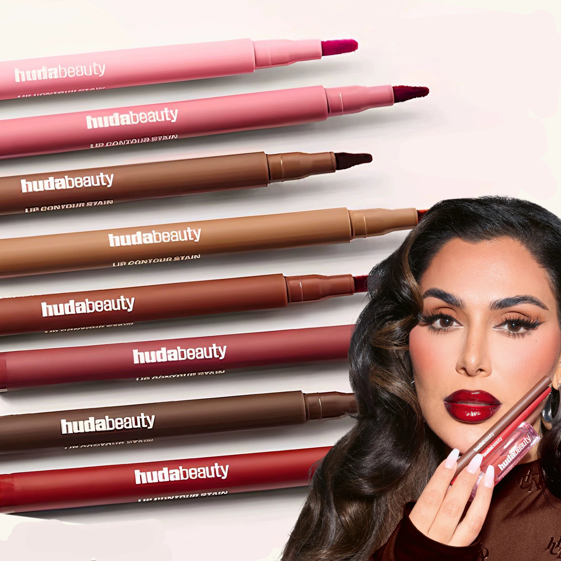 Huda Beauty Lip Liner Pencil N - Huda Beauty Makeup Set 리뷰 및 가격