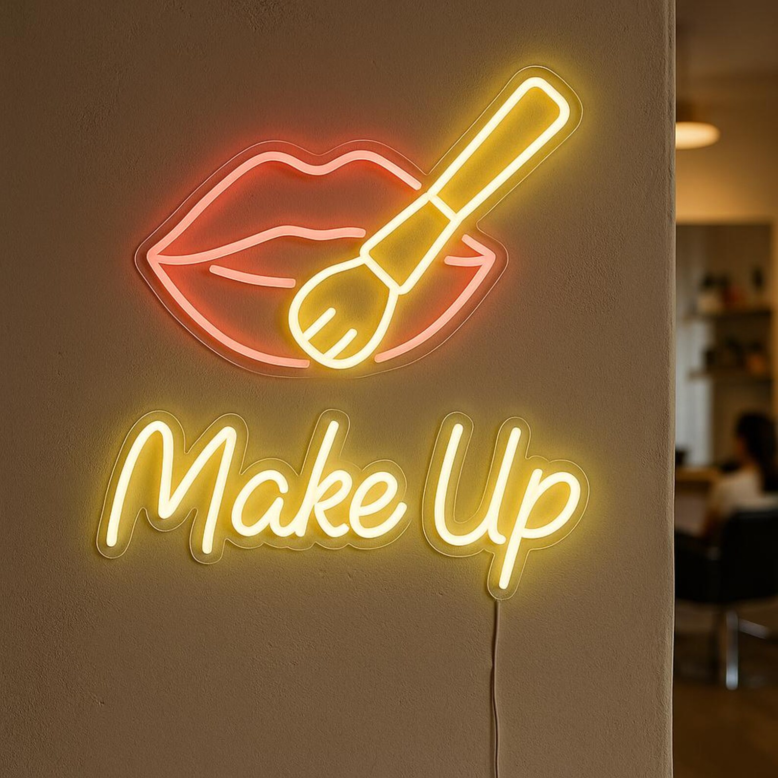 Make Up Neon Sign, Beauty Salo - Beauty Makeup Salon 리뷰 및 가격
