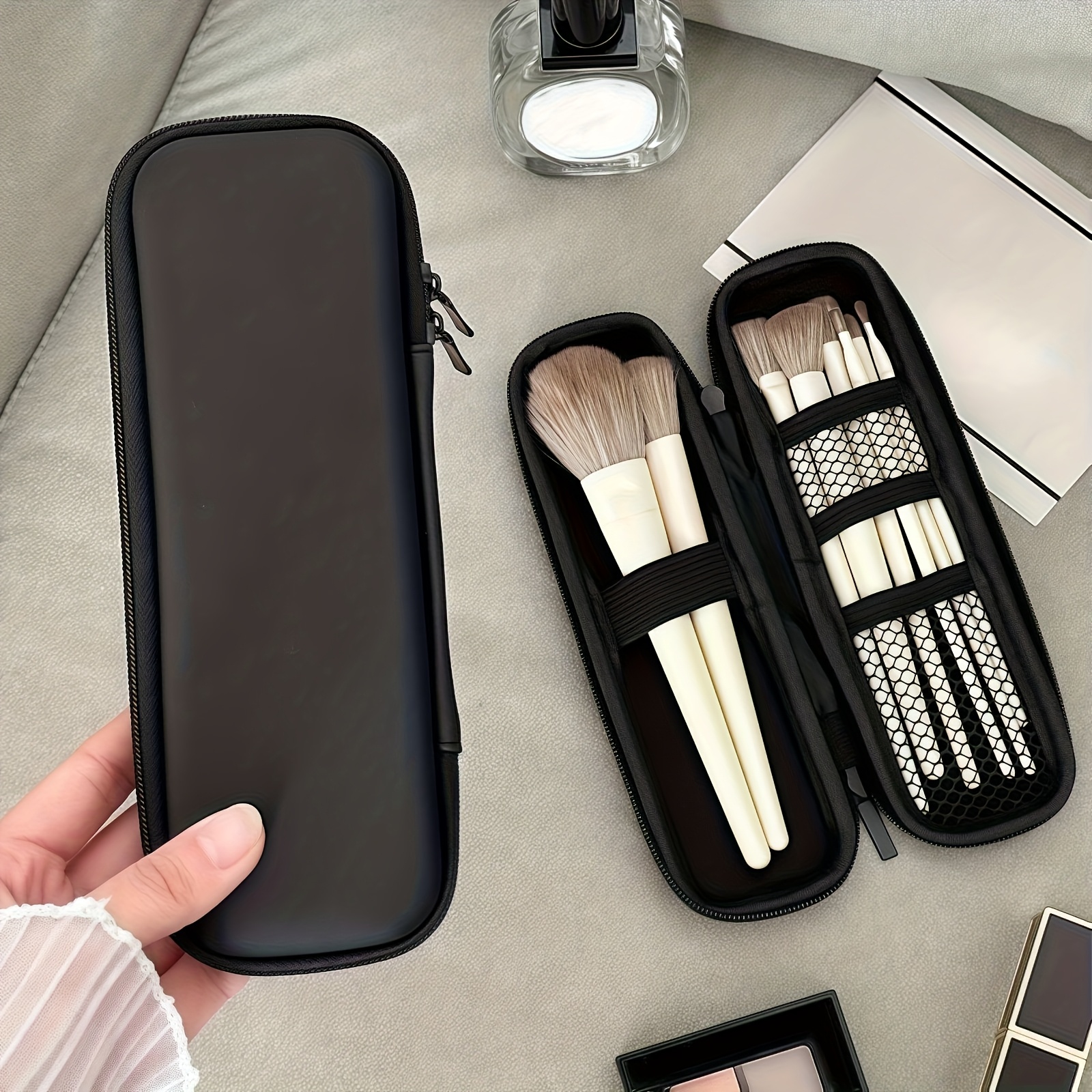 Portable Makeup Brush Organize - Beauty Makeup Case 리뷰 및 가격