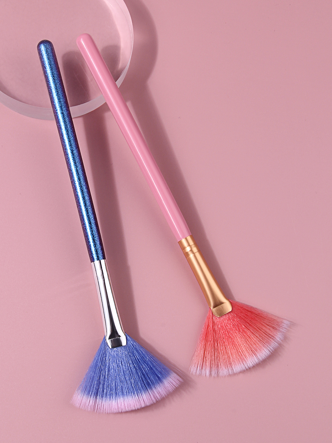 1/2pcs Fan Shaped Highlight Br - Beauty Queen Makeup 리뷰 및 가격