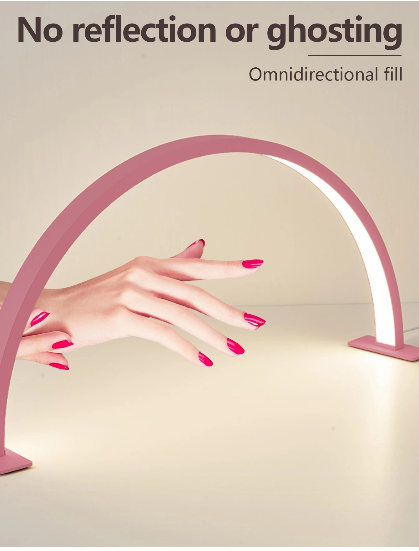 LED Nail Lamp Half Moon Beauty - Beauty Makeup Salon 리뷰 및 가격
