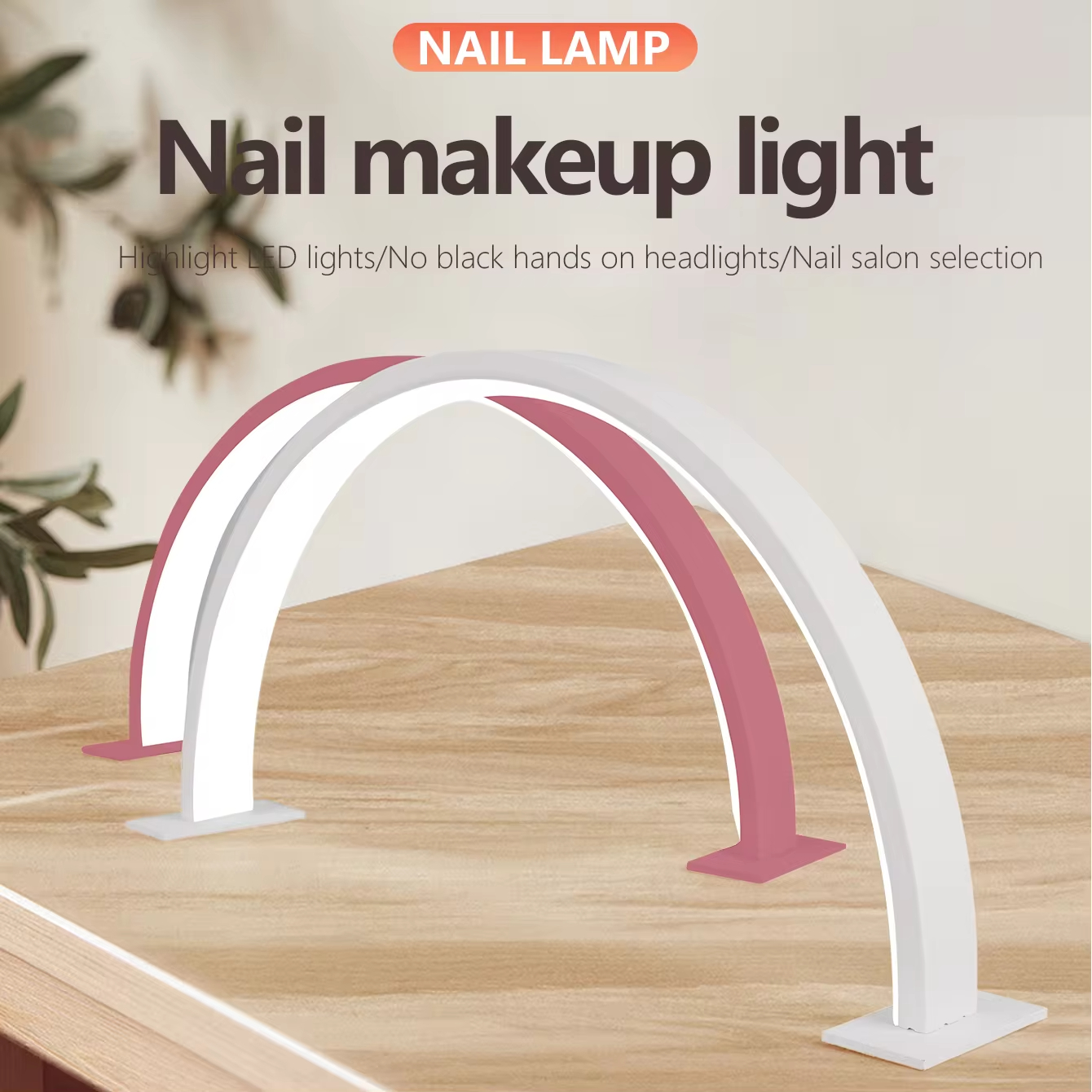 LED Nail Lamp Half Moon Beauty - Beauty Makeup Salon 리뷰 및 가격