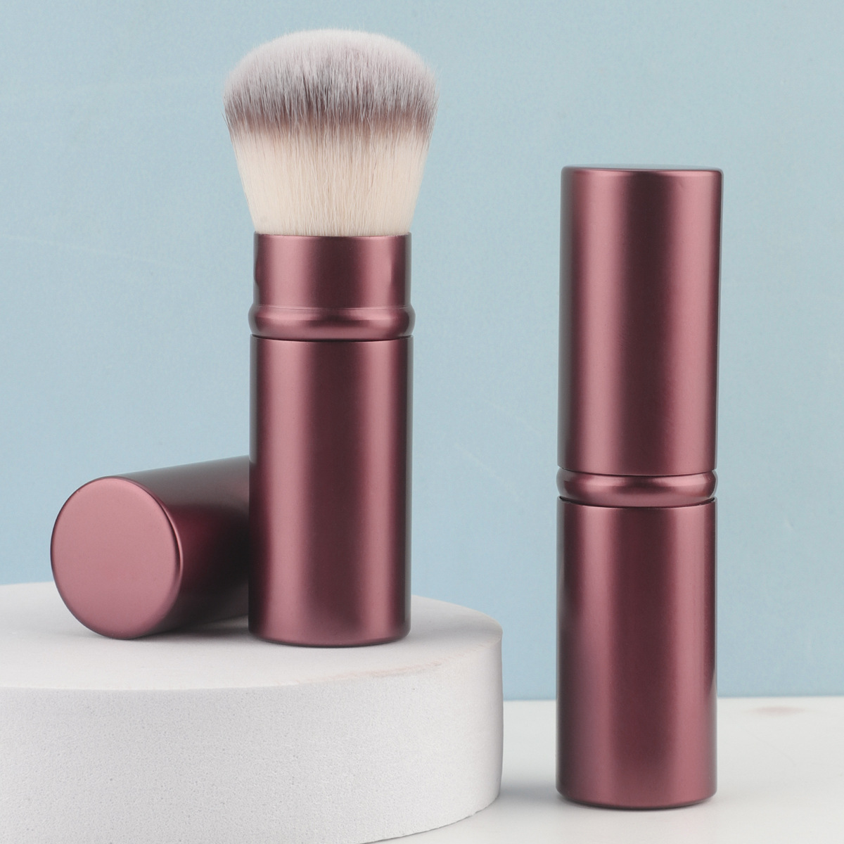 Pro Retractable Soft Makeup Br - Beauty Queen Makeup 리뷰 및 가격
